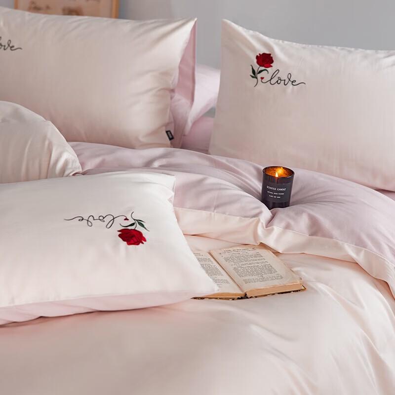 

Dohia 60s Pure Cotton Embroidered Wedding Bedding Set