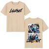 2026 Gruppo Kpop Hip Hop Coreano Lngshot Maglietta Uomo Donna Abbigliamento Moda Harajuku Oversize Manica Corta Cotone Magliette Casual