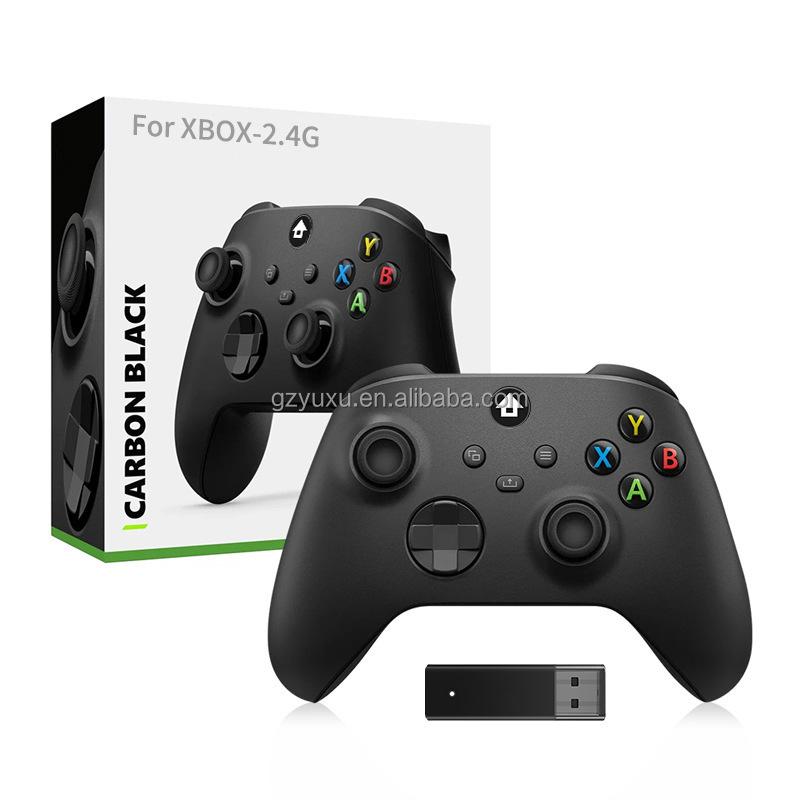 YUXU USB Wireless 2.4GHz Game Controller with Ergonomic Design and Dual Vibration for PC for One/S/X Android TV Box