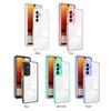 2 In 1 Transparent Phone Case for Samsung A25 A34 A54 A24 A14 A04 Galaxy M54 M14 A33 A53 A73 A23 A13 A52 A72 A51 A71 Clear Cover