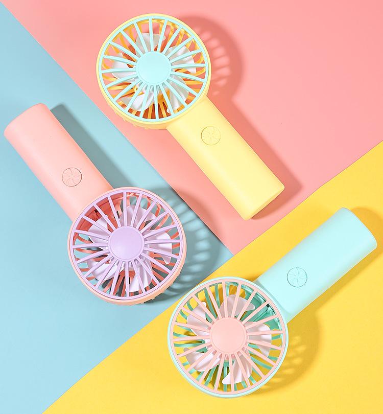 USB Rechargeable Cartoon Snail Handheld Fan: A Fun Summer Gift for Kids and Students