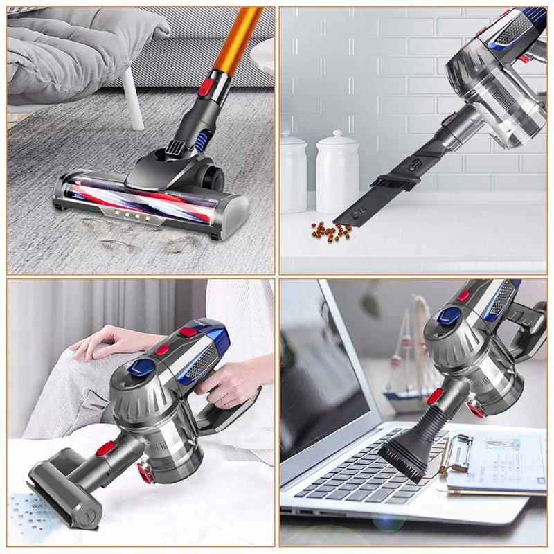 Wireless Vacuum Cleaner Powerful Household Handheld Vacuum Cleaner Deep Cleaning Mite Removal All-in-one Machine, 9000Pa Suction