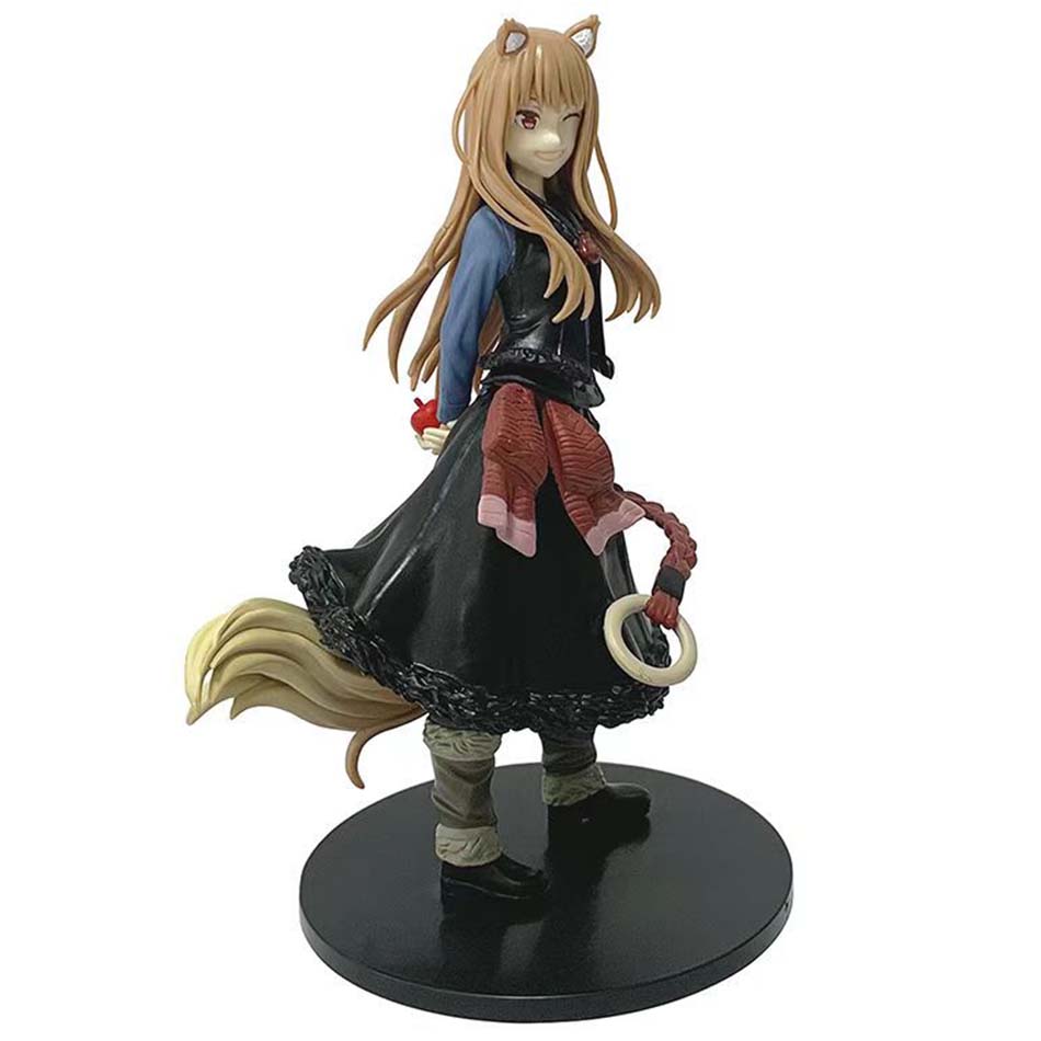 17CM Anime Holo Figure Ookami to Koushinryou Merchant Meets the Wise Wolf Stand Model Toy Gift Collection Aciton Figure PVC