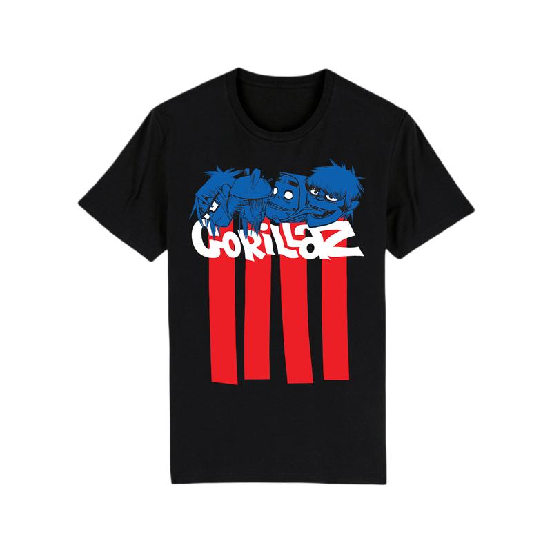 

Gorillaz T Shirt Men s and Women s Cotton Summer Clothes Hip Hop Fashion Short Sleeve T-shirt Streetwear Unisex Fan Gifts - M... 5XL різнокольоровий