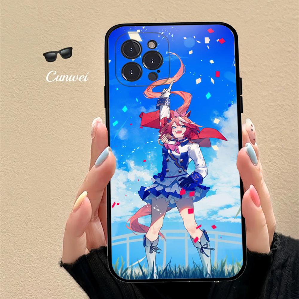 Anime Uma Musume Pretty Derby Tokai Teio Phone Case For IPhone 16 15 14 11 12 13 Mini Pro XS Max Cover 6 7 8 Plus X Funda Shell