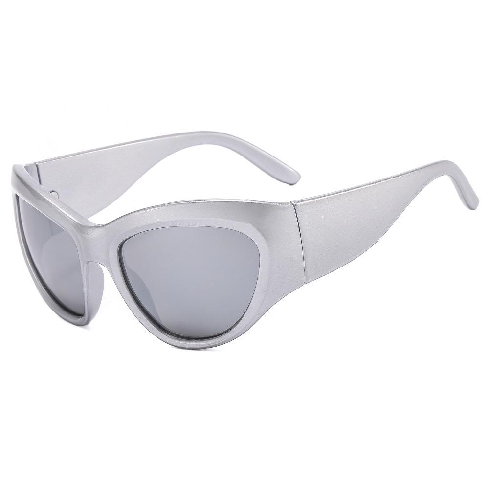 Steampunk Millennium Internet Celebrity Large Frame Cycling Sunglasses