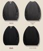 16-kleurige geborstelde katoenen fleece ronde hals casual hoodie voor koppels