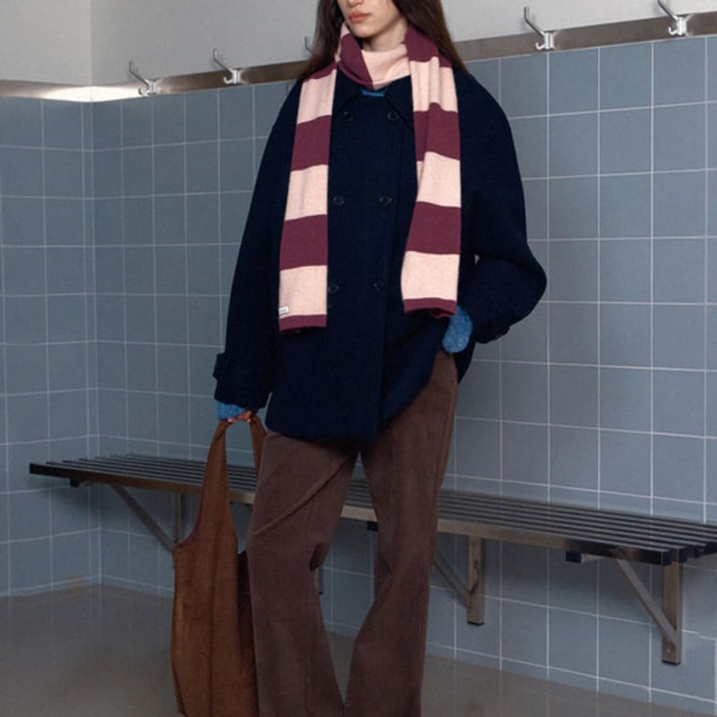 

BRENDABRENDEN SEOUL becky muffler - purple pink purple pink