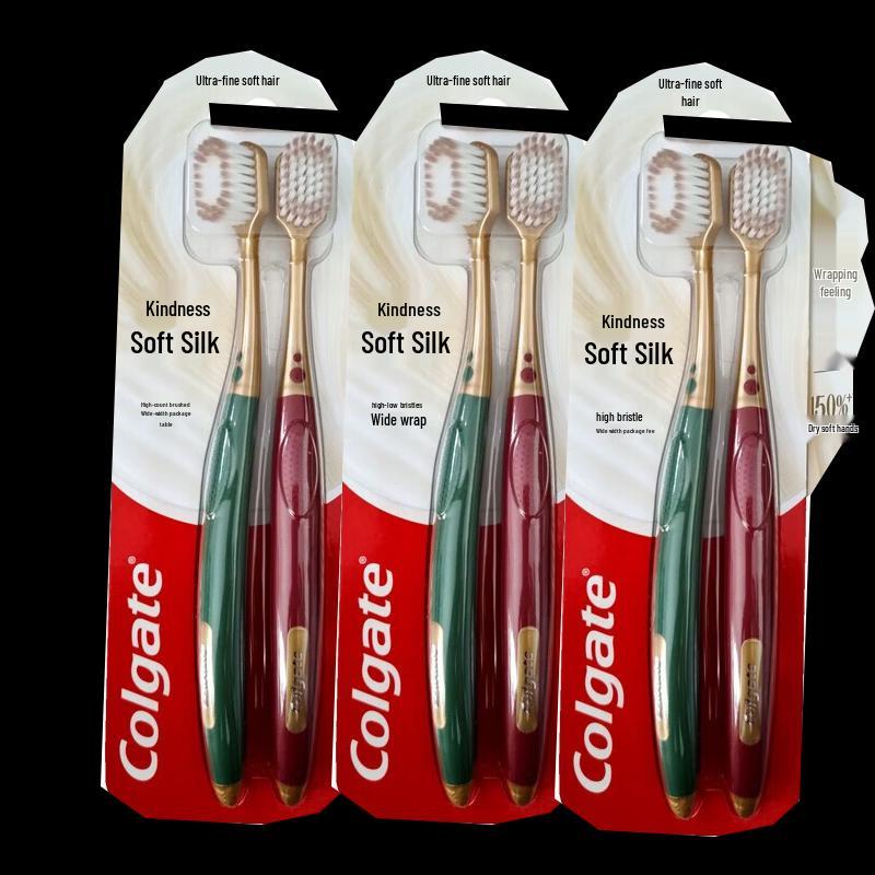 Colgate Deep Clean Wide Soft Floss Toothbrush, 3 x Twin Packs