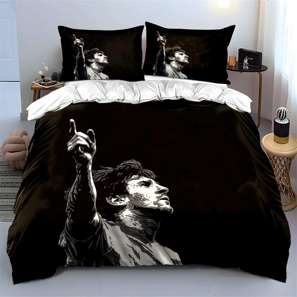 Raised Hand and Portrait. Bedding Sets Duvet Cover Sets Duvet Covers Pillowcases(1 * Duvet Cover 2 * Pillowcases, Without Duvet Insert)