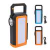 Solar Camping Lantern Dual Sided Foldable Multifunctional Tent Light for Emergency Outdoor Activitie