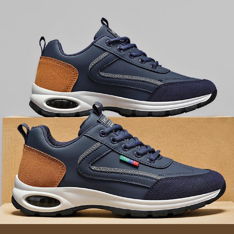 

2025 New Men s Road Running Shoes - Low-Top Sneakers with Durable Rubber Sole and Comfortable Fabric Lining for All Seasons 39 синий