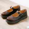 [MIDIRO] Loafers for Women - Mary Shoes - Cute Lolita Style - Suitable for Hakama - Comfortable to Walk In - Thick Sole - Water-Repellent - Quick-Dryi