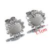 2pcs 4pcs Stainless Steel Love Heart Ear Studs Minimalist Stud Earrings Earplug for Women Girl DIY Accessories Jewelry Making