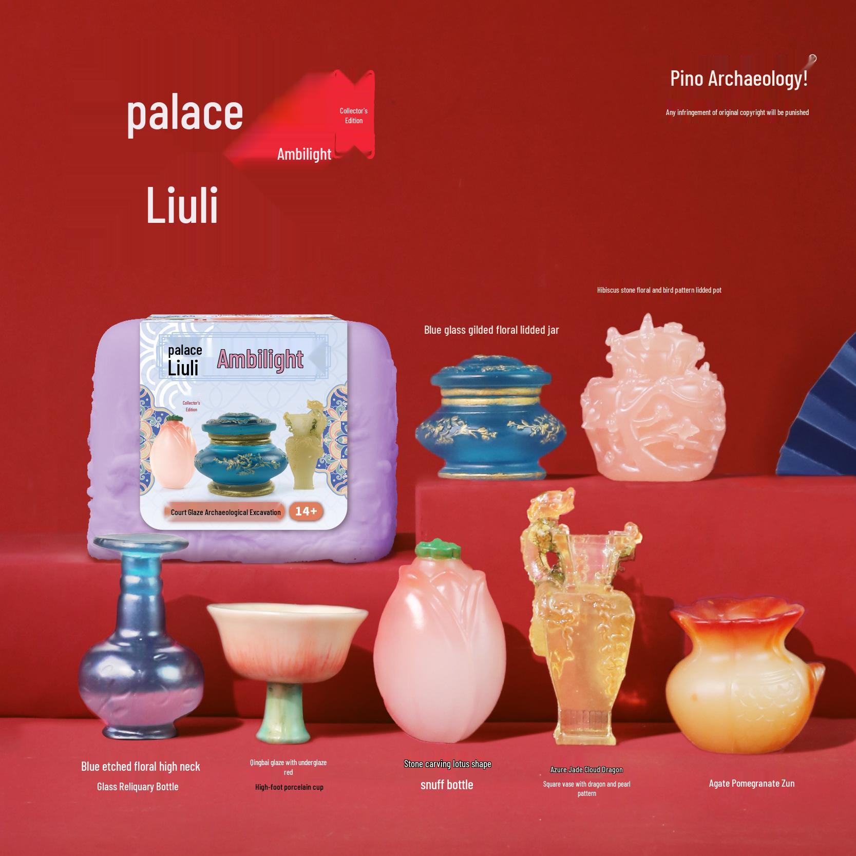 Pinocchio Court Glazed Porcelain Collector s Edition: Chinese Cultural & Creative Handmade Colored Porcelain Toy