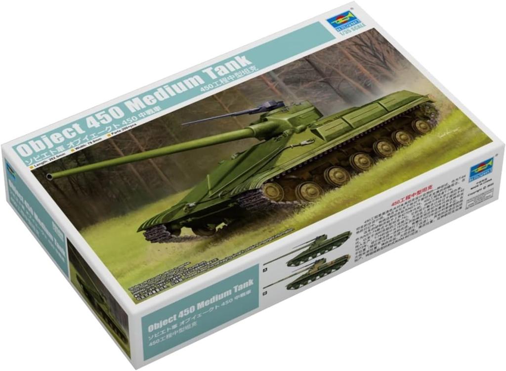 Trumpeter Soviet Object 450 Medium Tank Plastic Model Kit 09580 1/35