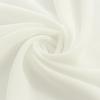 Rose Golden Table Runner Modern Decorative Pure Color Chiffon Dining Tabletop Linens with 2 White Ties for Wedding