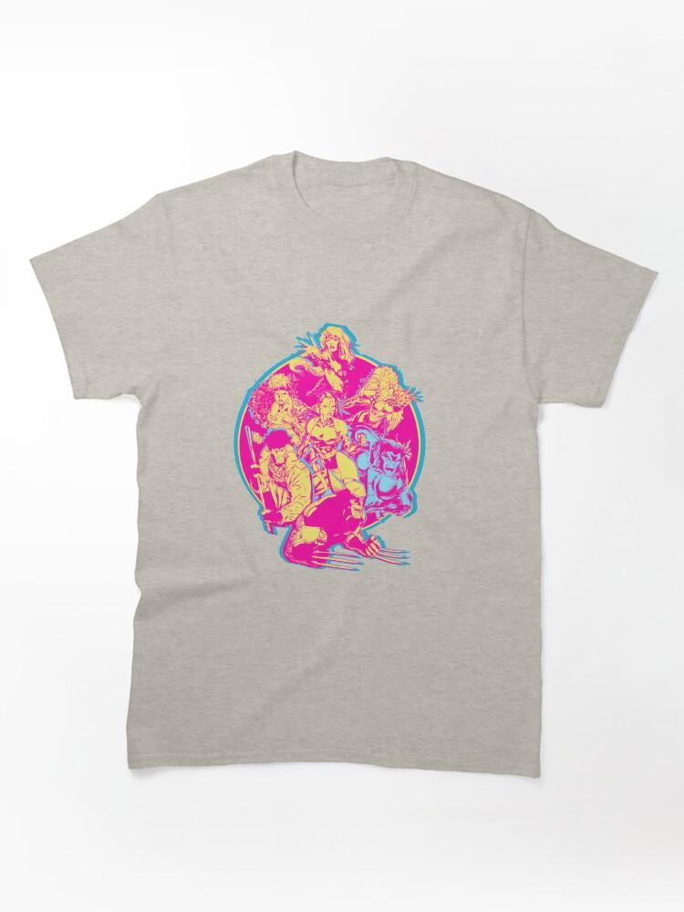 Wolverine and the X Men 90’s Retro Jim Lee X-Men Group Classic Unisex T-Shirt