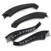 Car Interior Carbon Fiber Left Right Door Pull Handle Outer Cover Replacement For BMW X3 X4 G01 G02 F97 F98 2018-