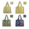Large Capacity Foldable Eco-friendly Polyester Shopping Bag with Customizable Print and Fast Shipping