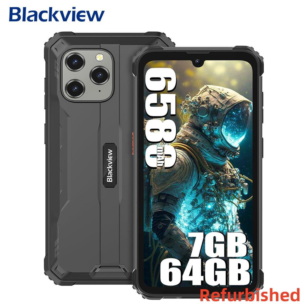 Blackview BV5300 Pro IP68 Smartphone robusto impermeabile ricondizionato Android12 Telefono P35 4GB 64GB Telefono cellulare 13MP Camare 6580mAh Cellulare
