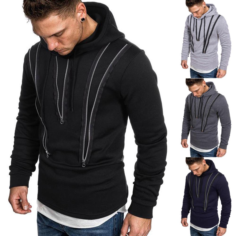 Mens Zip Up Hoodie Hooded Sweatshirt Casual Slim Coat Jacket Jumper Outwear Tops Mens Zip Up Hoodie Hooded Sweatshirt Casual Slim Coat Jacket Jumper Outwear Tops