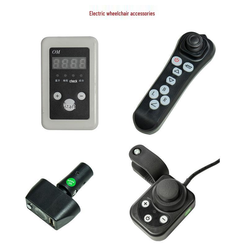 USB LED Light Electric Wheelchair Controller with Three-Pin Connector - Accessory for Wheelchairs