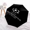1pc UEFA Champions League Automatic Open Close Umbrella Windproof Canopy, Automatic Open Close Button10233