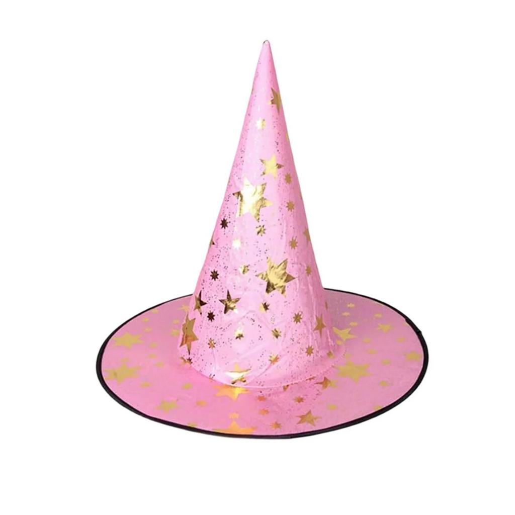 Halloween Witch Hat Wizard Hats for Adult and Kid Masquerade Party Carnival Costume Cosplay Props Dress Up Headdress
