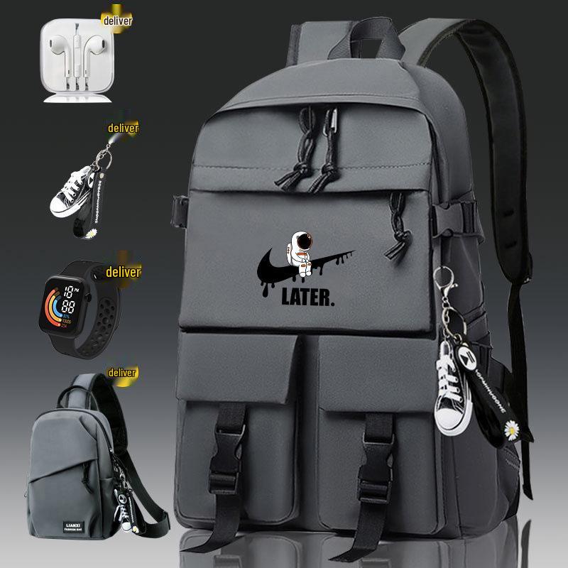 Popular Astronaut Backpack: Ergonomic Schoolbag for Boys & Students
