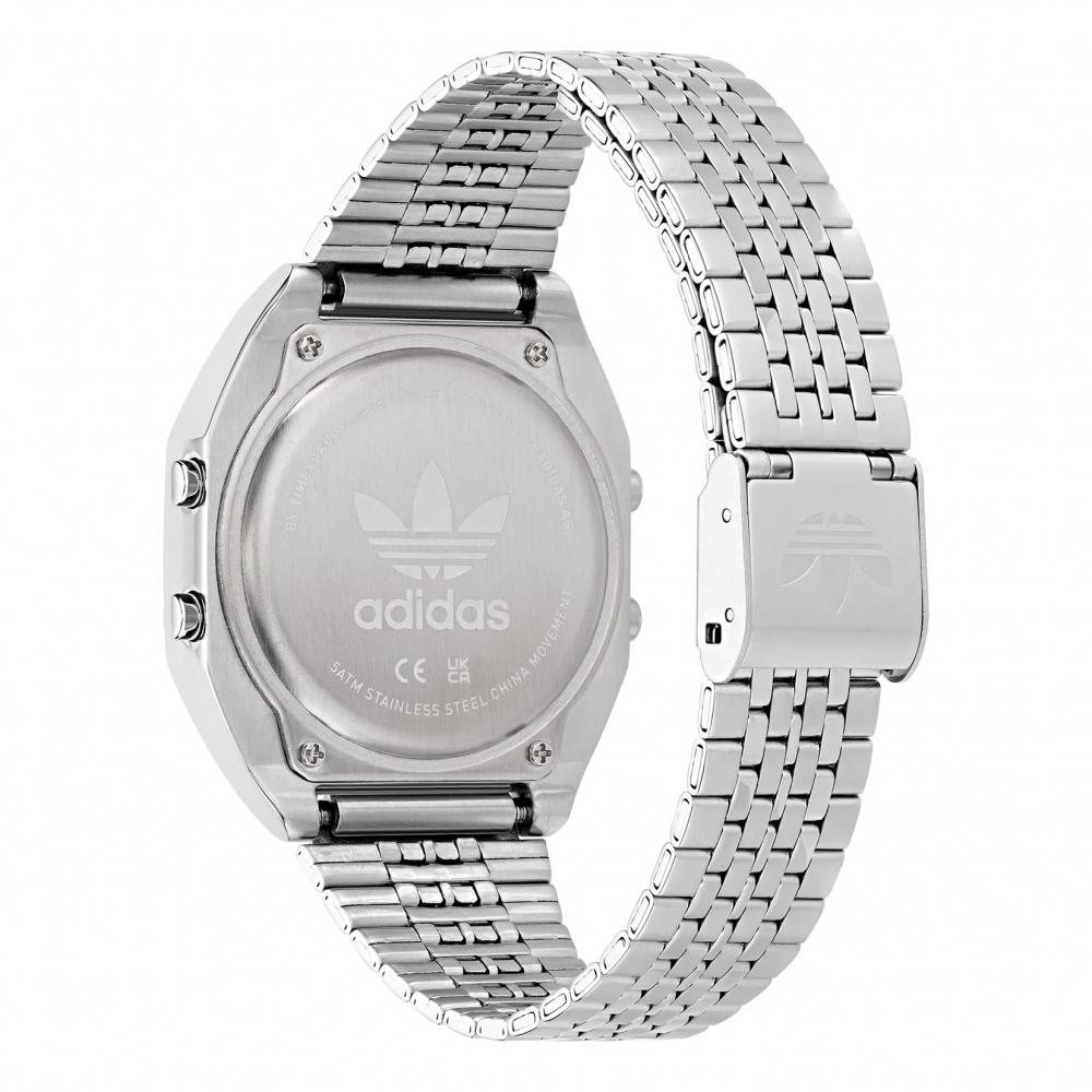 [Adidas Original Swatch] Watch DIGITALTWO AOST22072 Silver
