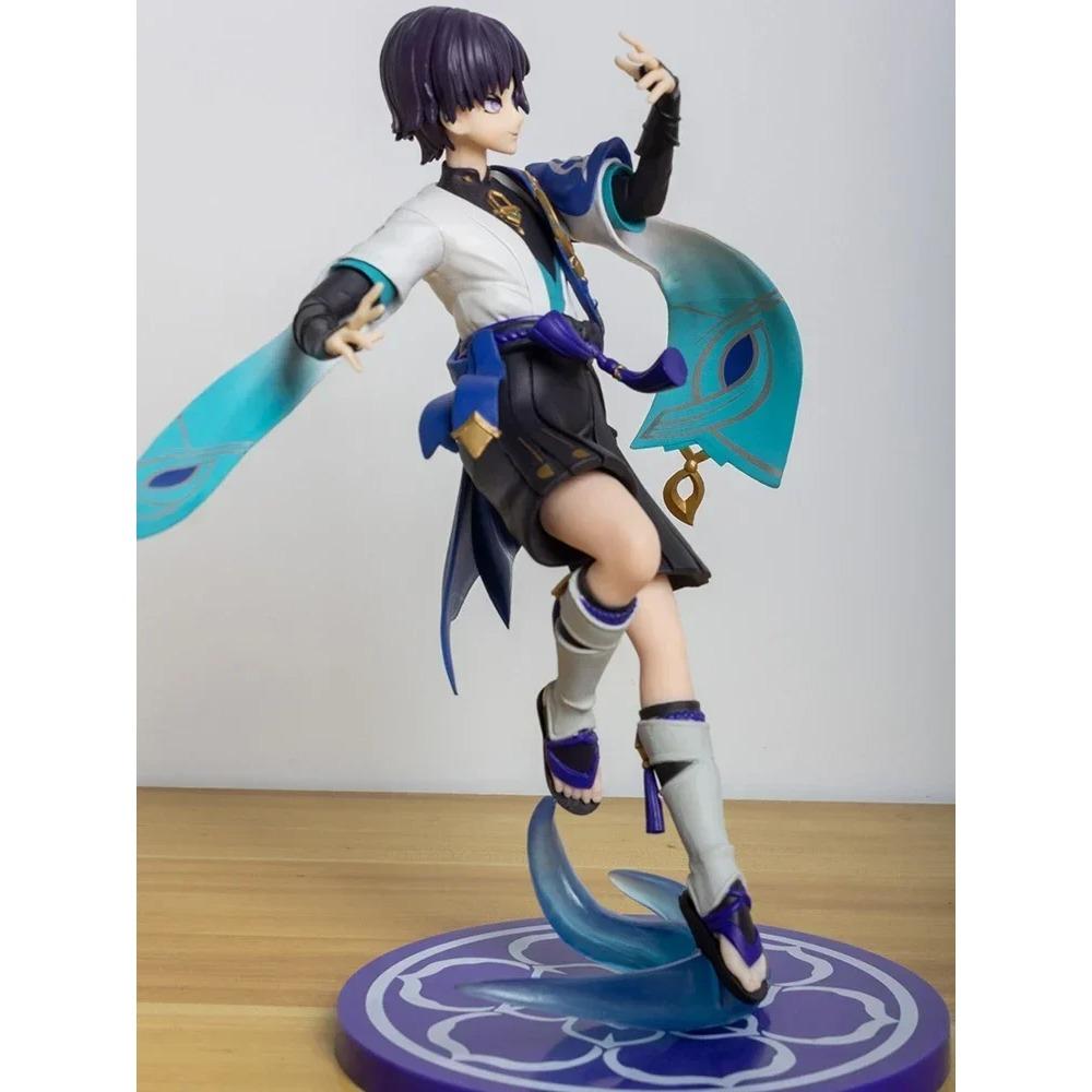 Genshin Impact Figure Genshin Action Figurine Wanderer Scaramouche Game 24cm Model Collectible Ornament Kids Christmas Gift