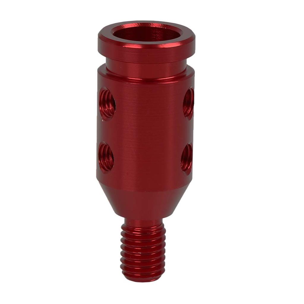 uxcell Car Shift Knob Adapter Shift Knob Conversion Adapter M10x1.5 Threadless for Shifter Red