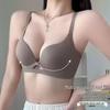 Original Red Seamless Uplift Anti-Sag Bra with Side Support, No Underwire