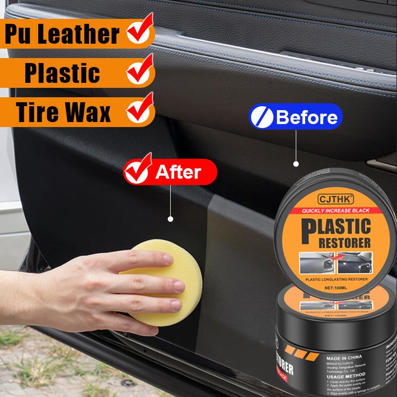 Car Plastic Restorer Back to Black Gloss Produkty na čištění aut Obnova plastu na kůži Auto Polish And Repair Coating Renovator