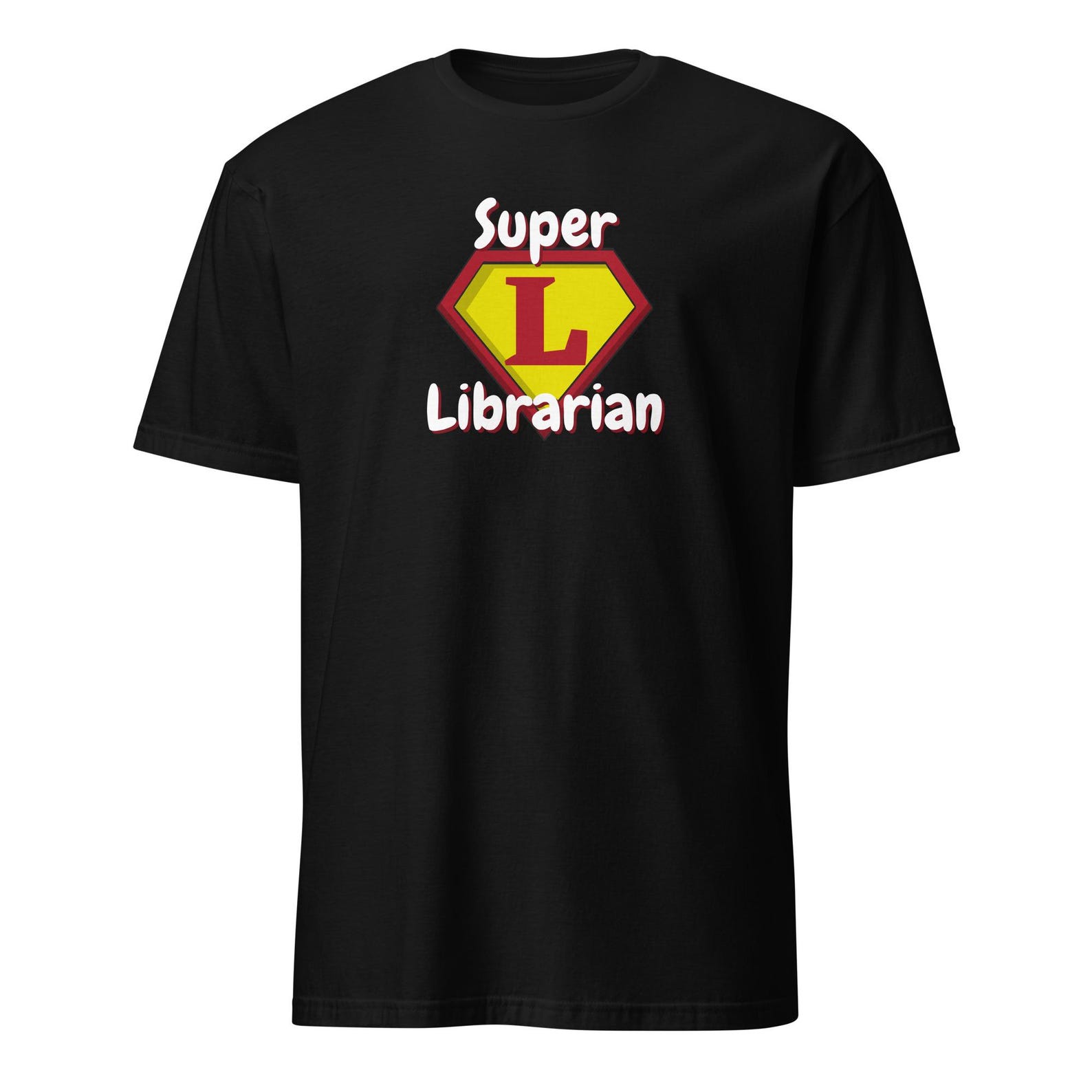 Super Librarian T-Shirt, Funny Book Lover Gift 2XL