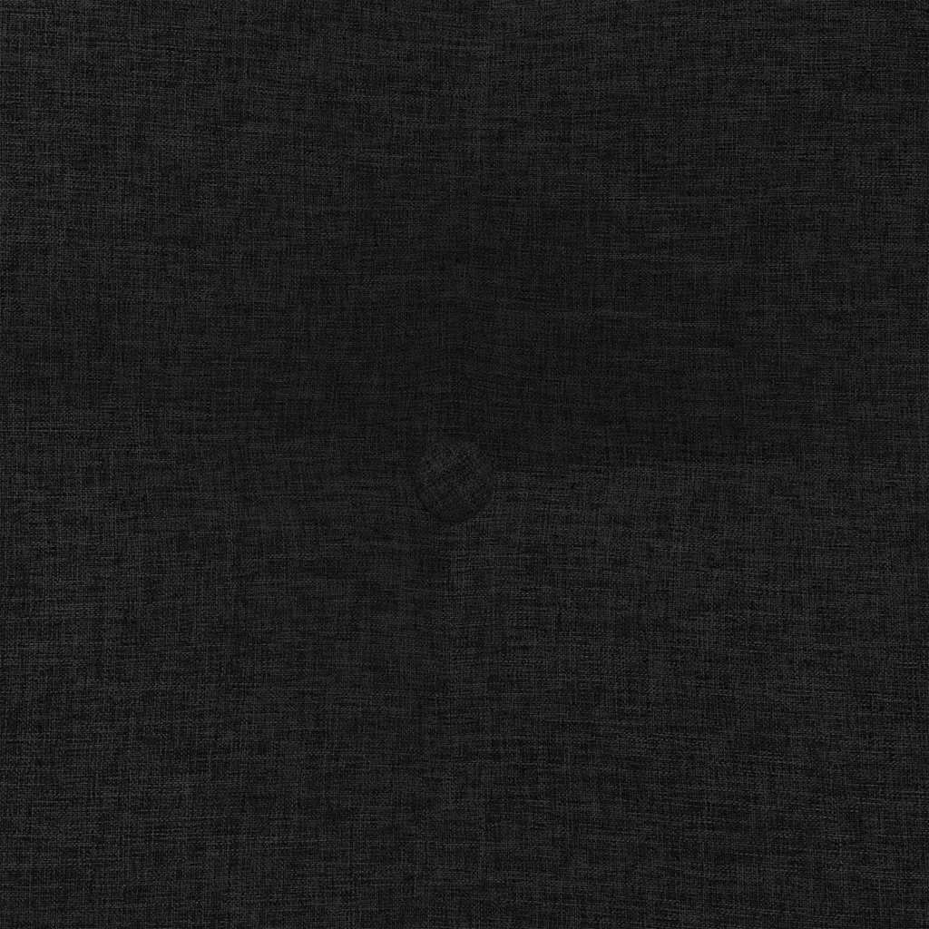 Back Cushion Black 45 X 24 X 50 Cm Fabric