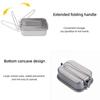Lightweight Titanium Lunch Box with Foldable Handle, Leakproof Design Ideal for Camping, Hiking, and Outdoor Adventures