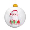 LED Inflatable Christmas Decoration Ball - Lighted Yard Balloon Atmosphere Light PVC