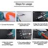 Pneumatic Blind Rivet Gun Professional 2.4-5.0MM Heavy Duty Air Hydraulic Riveter Professional Pneumatic Riveting Gun
