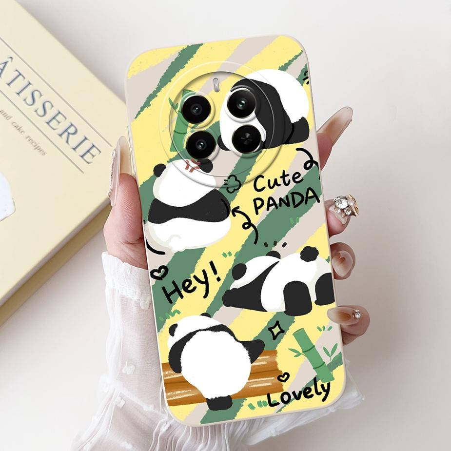 For Realme 12 Pro Plus Case RMX3840 Cute Cartoon Cover Soft Silicone Phone Case For Realme 12 Plus 12X Realme12 Pro + Bags Shell