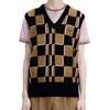 Fred Perry Men's Checkerboard Knitted Sweater Vest