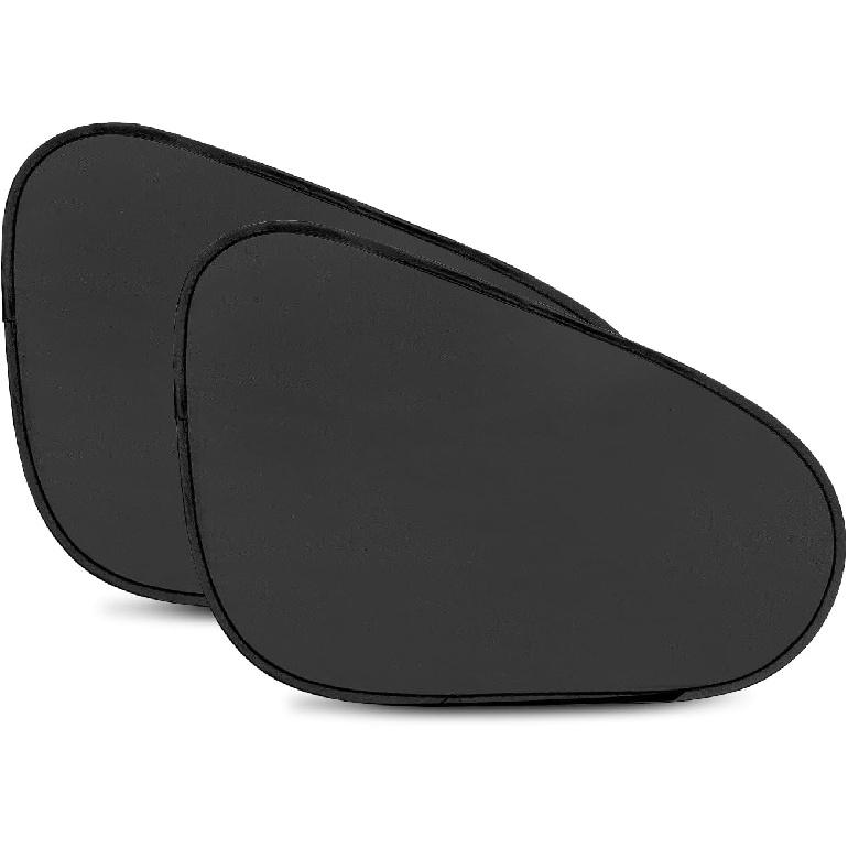 

Kwak s 2 Pack Window Sun Shade for Car Baby - Sunshade Blocker, Glare Shield and UV Rays Protection for Your Kids - Side Windows Screens for SUV Front window(2 Pack)