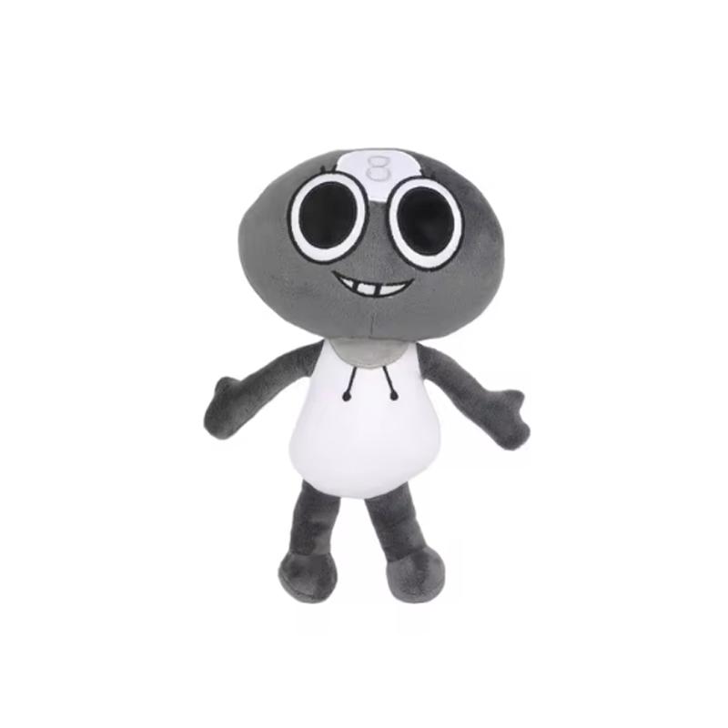 Dandy's World Plush Cute Dandy World Scrap Stuffed Horror Game Goob Pebble Plushie Soft Pillow Doll Children Gifts Doll