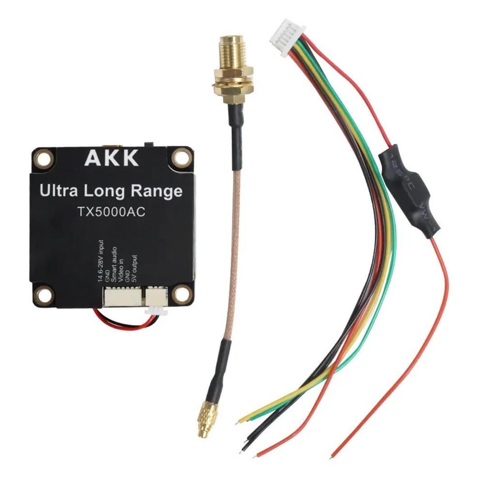 AKK TX5000AC 5W 4.9G/6.0G 96CH All-Channel Video Transmitter