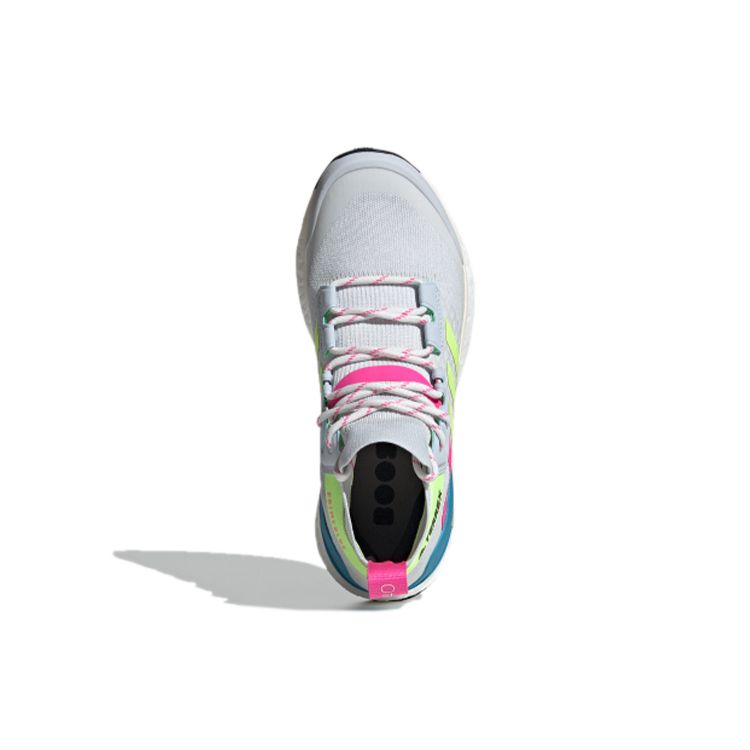 Adidas Terrex Free Hiker Primeblue Halo Blue Yellow Screaming Pink Women Sneakers Hi-Res-Yellow FY7336