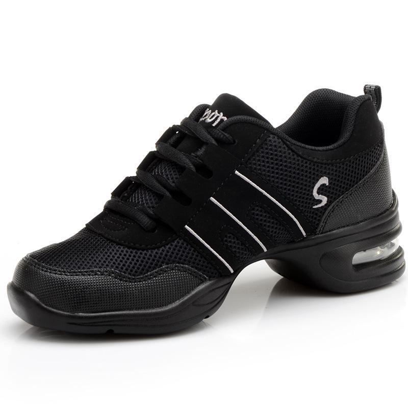 

Women s Mesh Jazz Dance Shoes with Soft Sole and Height Boost - Versatile for All Seasons Size 37