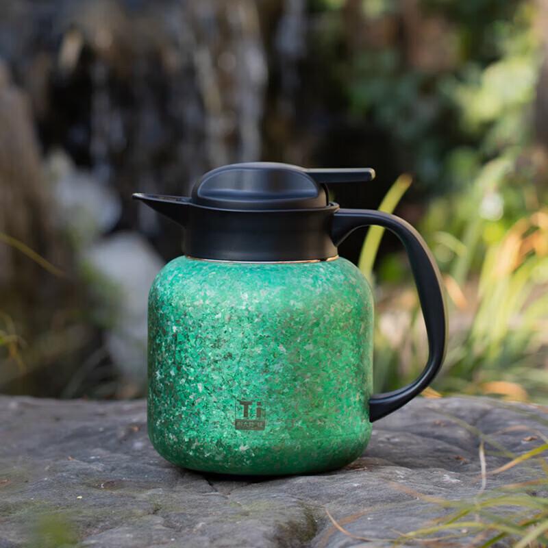 MENDASHI Titanium Insulated Teapot with Infuser