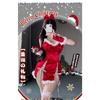 Xianyi Sexy Underwear Christmas Qqny Uniform Temptation Pure Desire Sexy Open File Free New Year's Robe Female S40