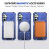 For Samsung Galaxy A55 5G Case Magnetic Ring Kickstand TPU+PC Phone Cover